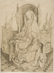 Sainte Anne, la Vierge et l
