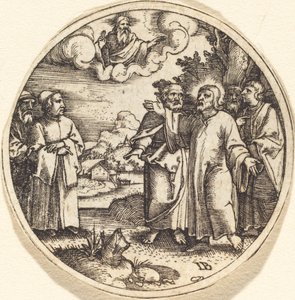 Christ avec trois de ses apôtres - Master IB