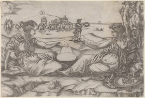 Deux Figures Allégoriques (Rome et Liberté ?) - Master IRs
