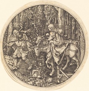 La Fuite en Égypte - Master L after Albrecht Dürer