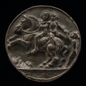 Nymphe Enlevée par un Cavalier, vers 1500