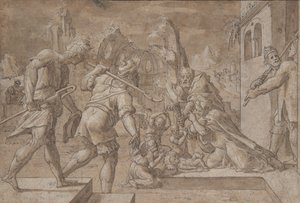 Adoration des bergers - Master Of The Liechtenstein Adoration