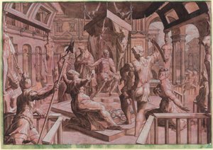 Le Jugement de Salomon - Master Of The Liechtenstein Adoration