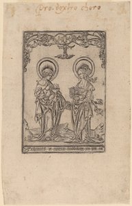 Sainte Marie Madeleine et Saint Jean l