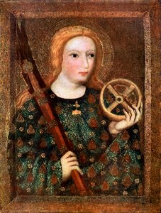 Sainte Catherine, 1365-1367 - Master Theodoric
