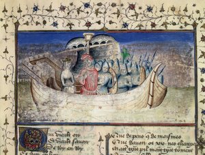 Brutus le Troyen prend la mer pour la Grande-Bretagne, de L