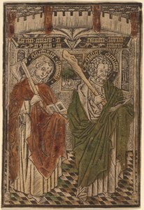 Saint Matthias et Saint Jude avec des Articles du Credo