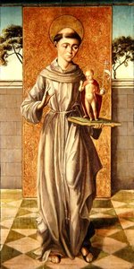 Saint Antoine de Padoue avec l