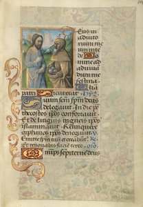 La tentation du Christ - Master of Cardinal Bourbon