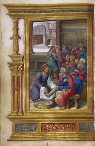 Le Christ lavant les pieds des apôtres, 1500-1550 - Master of Claude de France