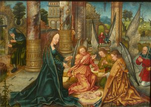 La Nativité du Christ, vers 1510 - Master of Frankfurt