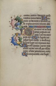Initiale D décorée - Master of Guillebert de Mets