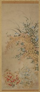 Fleurs et herbes, période Edo, 1600-1630 - Master of I nen Seal