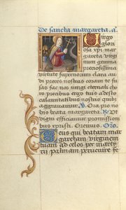 Sainte Marguerite et le dragon - Master of Jacques de Besançon