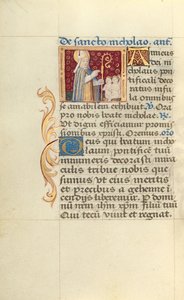 Saint Nicolas - Master of Jacques de Besançon