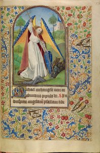 Saint Michel aux prises avec le diable