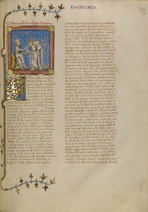 Esther devant le roi Assuérus - Master of Jean de Mandeville