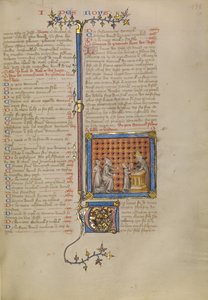Samuel devant le prêtre Eli - Master of Jean de Mandeville