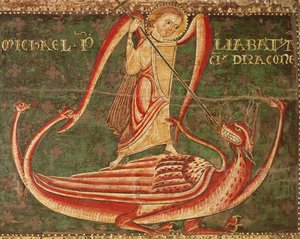 Saint Michel combattant le Dragon