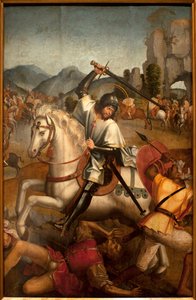 Saint Jacques combattant les Maures - Master of Lourinha