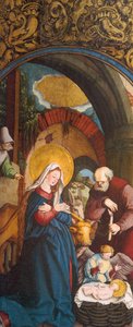 French : La naissance du Christ - Master of Messkirch