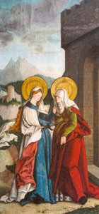 French : La visite de la Visitation - Master of Messkirch