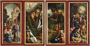 Le Retable Wildenstein fermé
