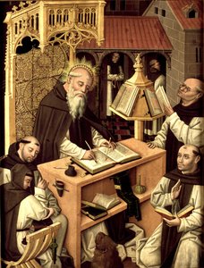 Saint Jérôme dans le scriptorium, vers 1485