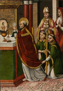La Messe de Saint Grégoire le Grand - Master of Portillo