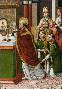 La Messe de Saint Grégoire le Grand - Master of Portillo