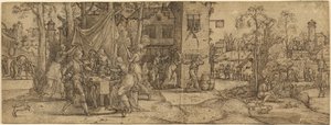 Scènes de la vie du fils prodigue - Master of Saint Christopher