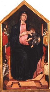 Madone et enfant avec saints