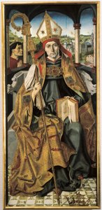 Portrait de Saint Ludovic de Toulouse - Master of San Ildefonso