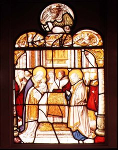 La Présentation au Temple; fenêtre de l