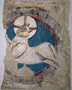 Agneau Apocalyptique (de Sant Climent de Tauell) - Master of Tahull