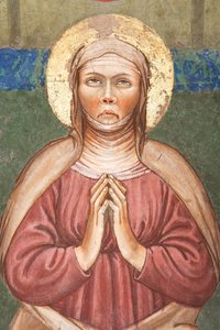La Pentecôte (détail de la Vierge Marie)