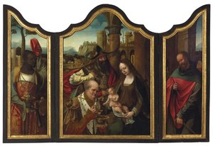 Adoration des Mages - Master of the Antwerp Adoration