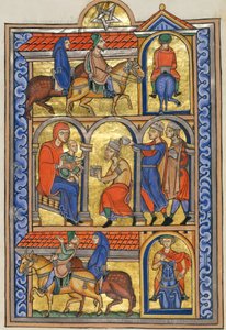 Adoration des Mages - Master of the Berthold Sacramentary