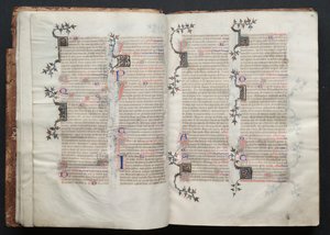 Le Missel de Gotha : Fol. 12v, Texte - Master of the Boqueteaux