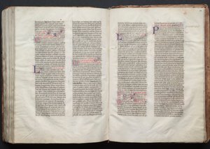 Le Missel de Gotha: Fol. 151r, Texte, vers 1375