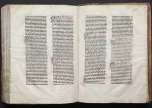 Le Missel de Gotha : Fol. 155r, Texte