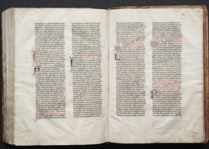 Le Missel de Gotha : Fol. 156r, Texte - Master of the Boqueteaux