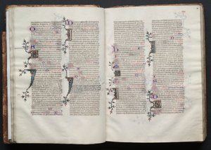 Le Missel de Gotha : Fol. 28r, Texte - Master of the Boqueteaux