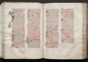 Le Missel de Gotha : Fol. 56v, Texte