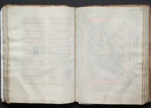 Le Missel de Gotha : Fol. 62v, Texte, vers 1375 - Master of the Boqueteaux