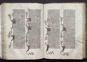 Le Missel de Gotha : Fol. 87r, Texte - Master of the Boqueteaux