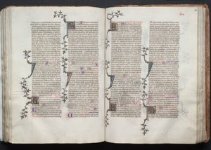 Le Missel de Gotha : Fol. 99v, Texte
