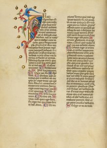 Initiale I : Saint Jean l