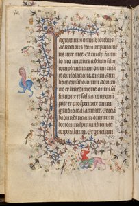 Heures de Charles le Noble, roi de Navarre (1361-1425) : fol. 15v, Texte - Master of the Brussels Initials and Associates
