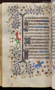 Heures de Charles le Noble, roi de Navarre (1361-1425) : fol. 171v, Texte - Master of the Brussels Initials and Associates
